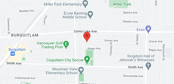 map of 760 GROVER AVENUE